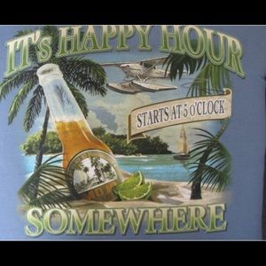 Handmade Pillow Happy Hour T-Shirt